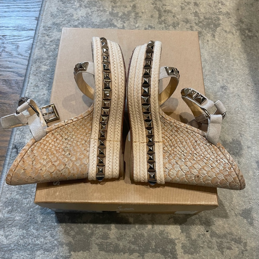 Christian Louboutin Wedge Sandals
